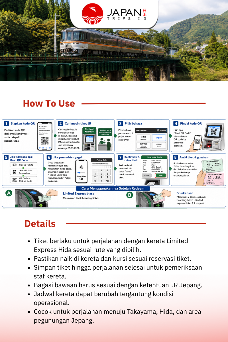 Limited Express Hida Train | Kereta Cepat Jepang