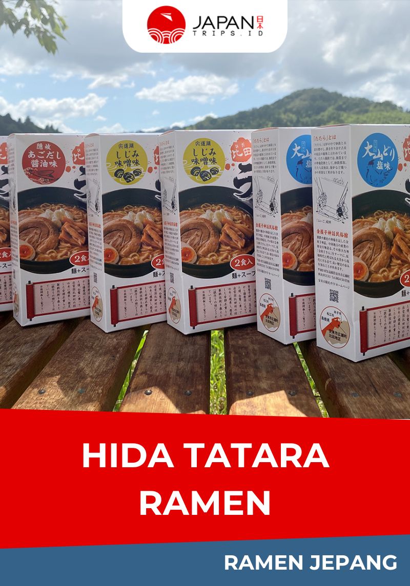 Hida Tatara Ramen Isi 6 Box | Mie Instan Jepang