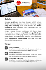 Jasa Itinerary Jepang | Japan Itinerary