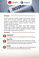 Zurich Asuransi Perjalanan Domestik - Indonesia | Domestic Travel Insurance