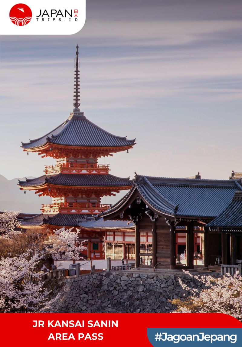 JR Kansai Sanin Area Pass 7 Hari