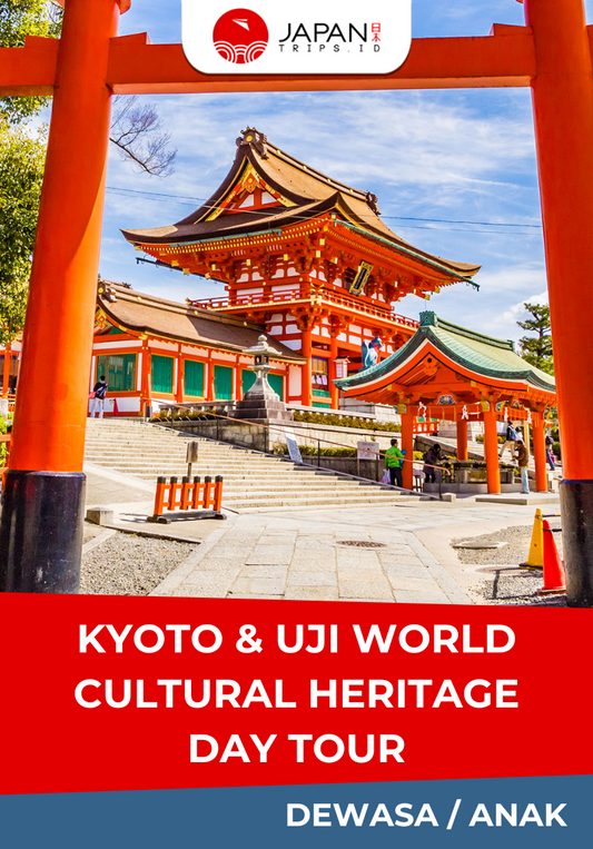 Kyoto Uji World Cultural Heritage Day Tour dari Osaka/Kyoto