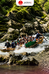 Kyoto Kameoka Hozugawa River Boat Ride