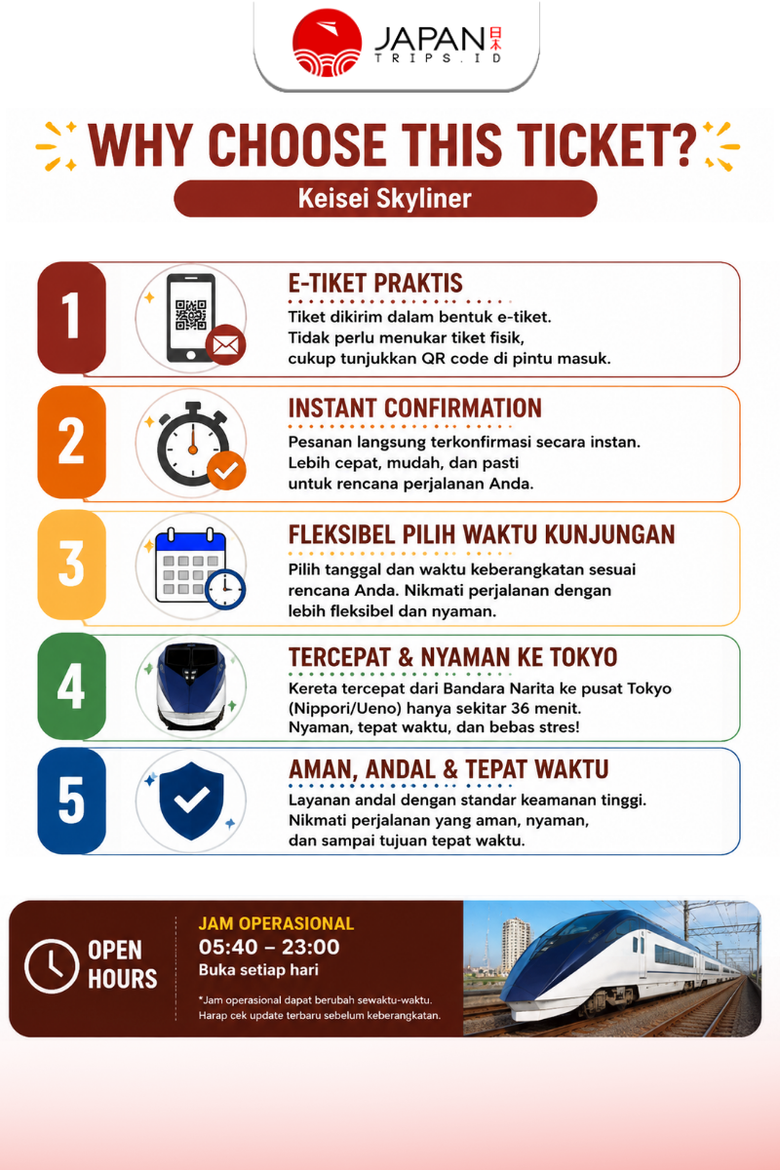 Keisei Skyliner Ticket | Narita Skyliner