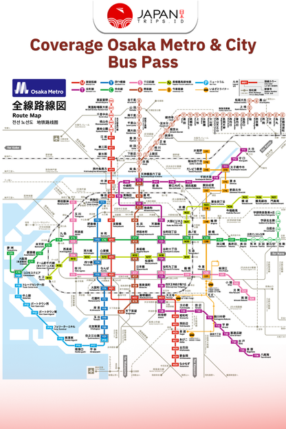 Osaka Metro & Osaka City Bus Pass