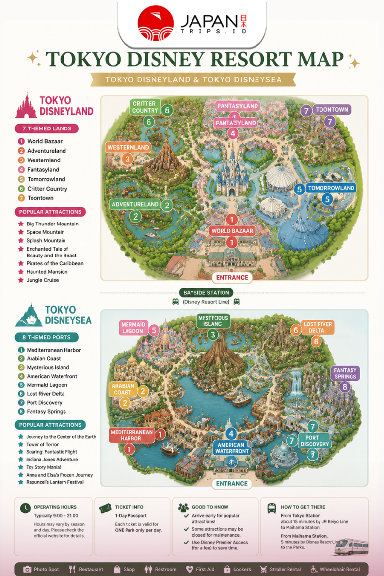 Disneysea Disneyland Tokyo Ticket | Tokyo Disney Resort