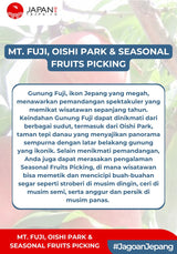 Mt. Fuji, Oishi Park & Seasonal Fruits Picking