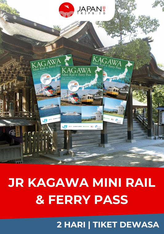 JR Kagawa Mini Rail & Ferry Pass 2 Days
