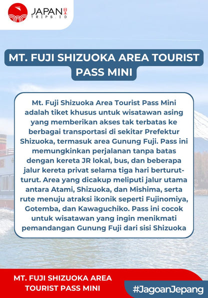 Mt. Fuji Shizuoka Area Tourist Pass Mini 3 Days