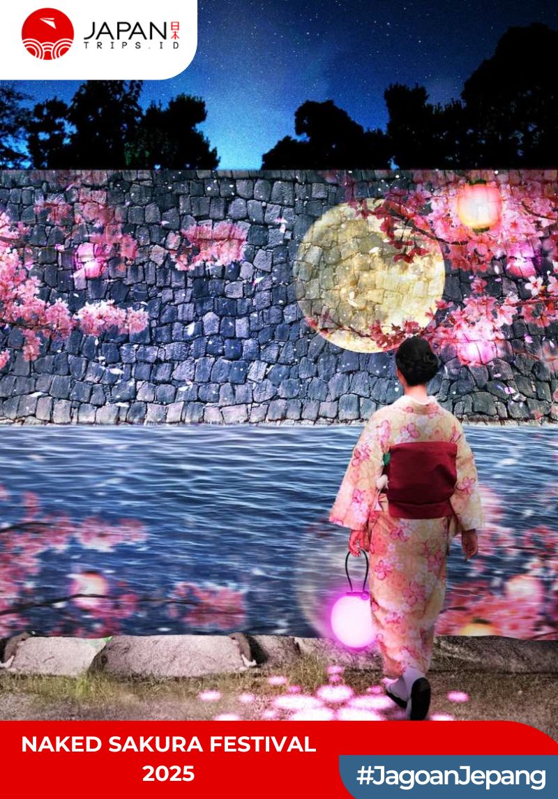 Naked Sakura Festival 2025 World Heritage Nijo Castle Admission Ticket