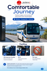 Tiket Bus Mishima - Kawaguchiko - Gotemba | Bus Japan