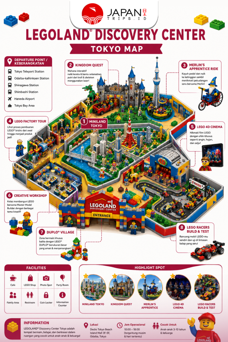 LEGOLAND Discovery Center Tokyo｜Japan