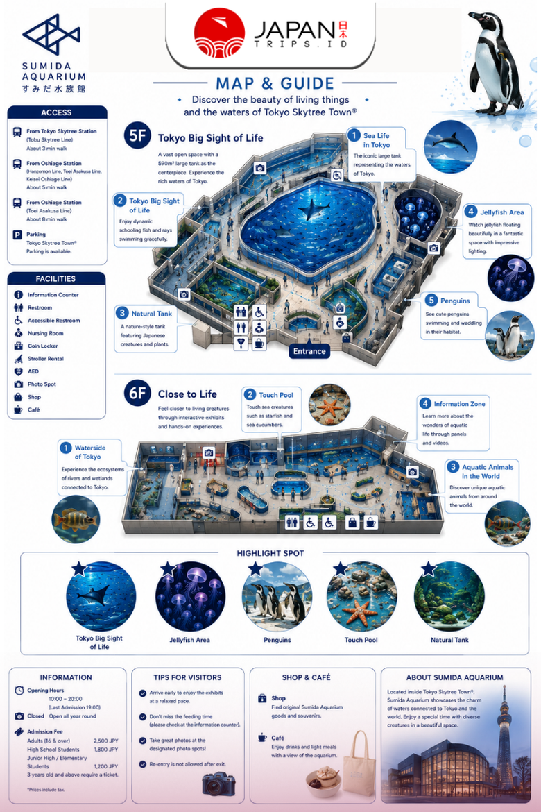 Sumida Aquarium Admission Ticket