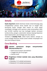 Kyoto Aquarium Admission Ticket | Tiket Kyoto Aquarium