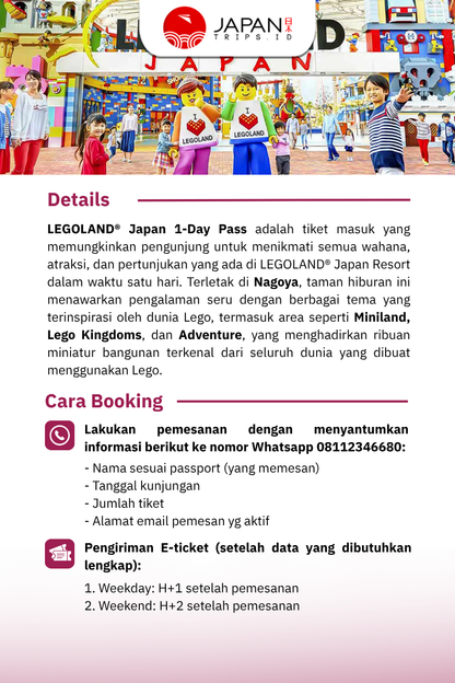 LEGOLAND® Japan 1-Day Pass