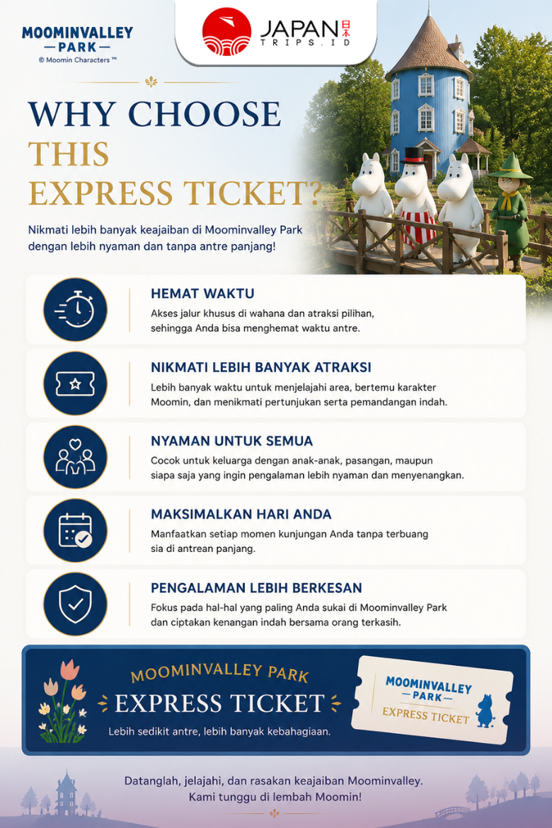 Moominvalley Park Ticket & Travel Pass | Tiket Moominvalley Park & Tiket Perjalanan