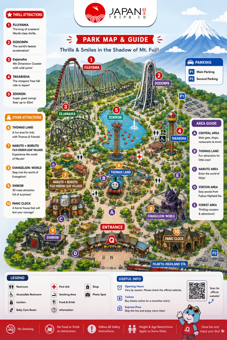 FUJI-Q HIGHLAND FREE PASS