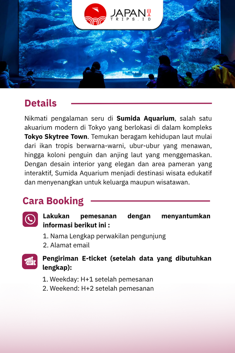 Sumida Aquarium Admission Ticket