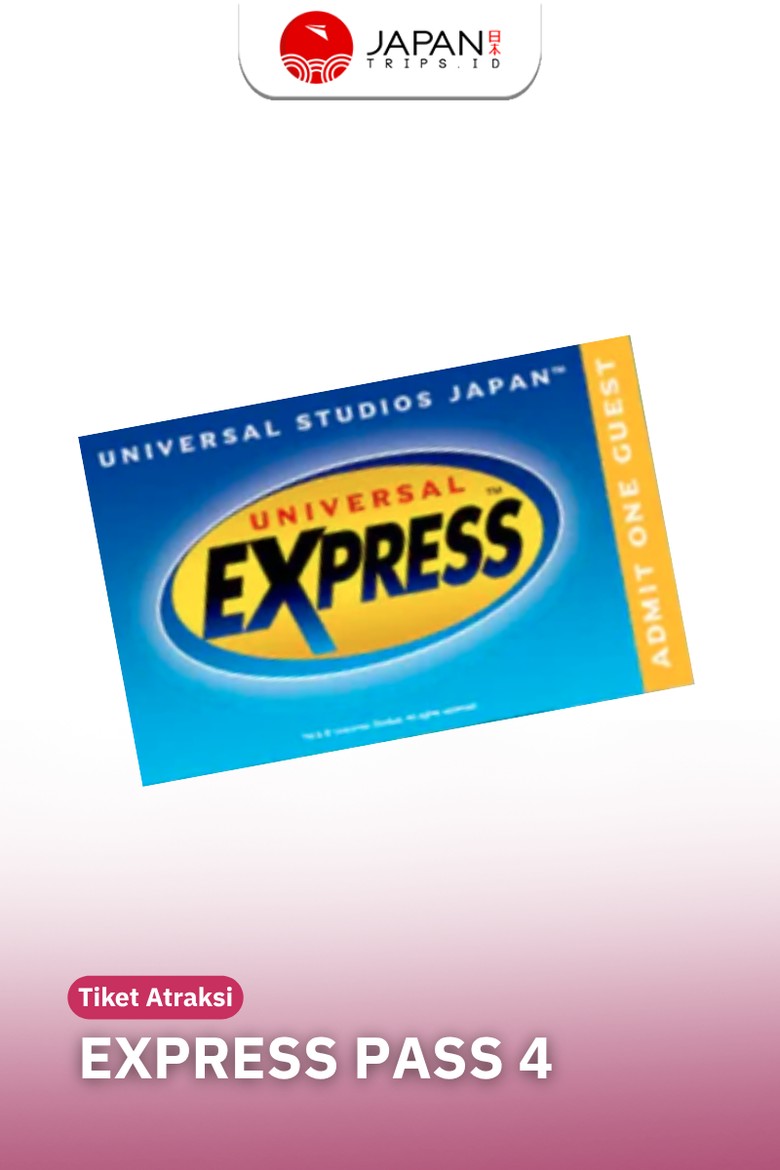 Universal Studio Japan Express Pass Standart 4 Osaka
