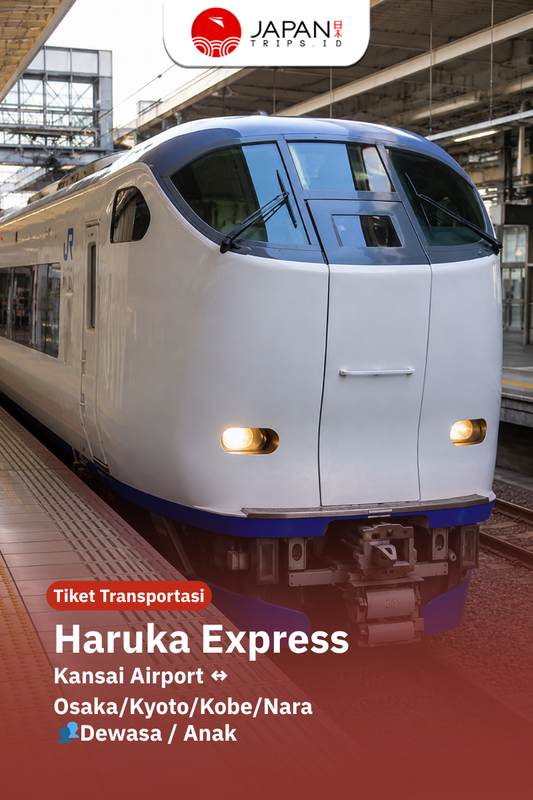 Haruka Express dari/ke Kansai Airport – Osaka/Kyoto/Kobe/Nara