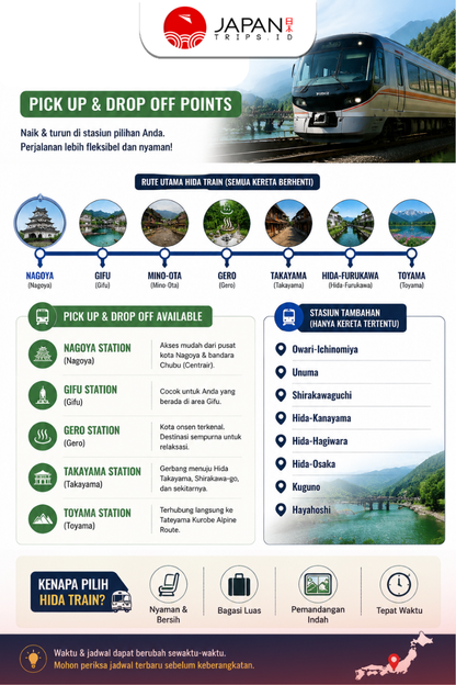 Limited Express Hida Train | Kereta Cepat Jepang