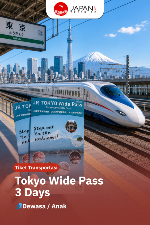 Tokyo Wide Pass 3 Days | JR Pass Tokyo Wide