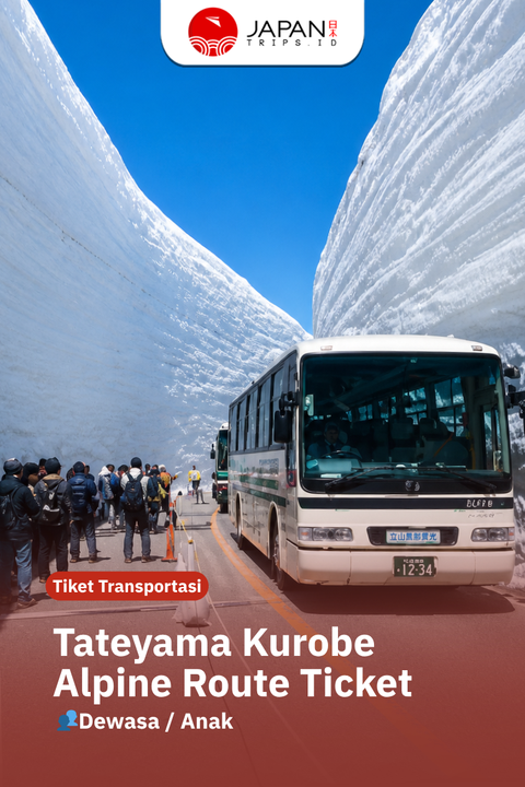 Tateyama Kurobe Alpine Route Ticket | Tiket Rute Alpen Tateyama Kurobe
