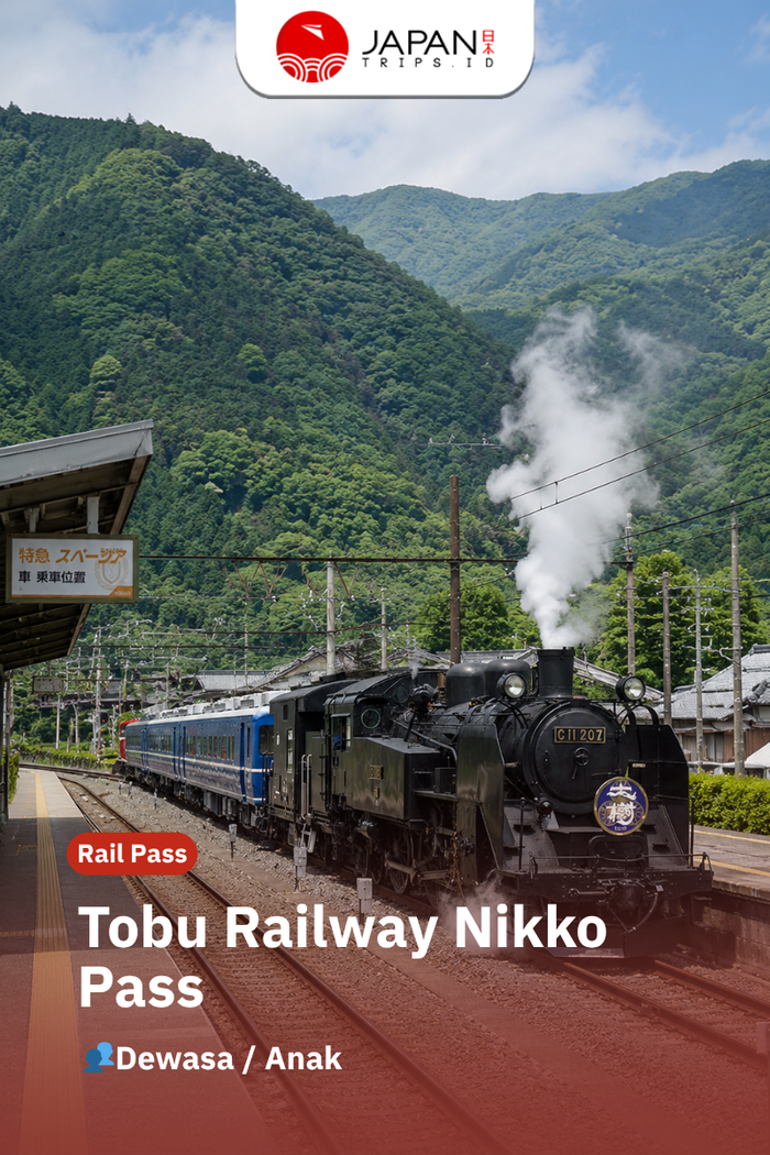 Tobu Railway Nikko Pass | Tiket Nikko Tobu Railway