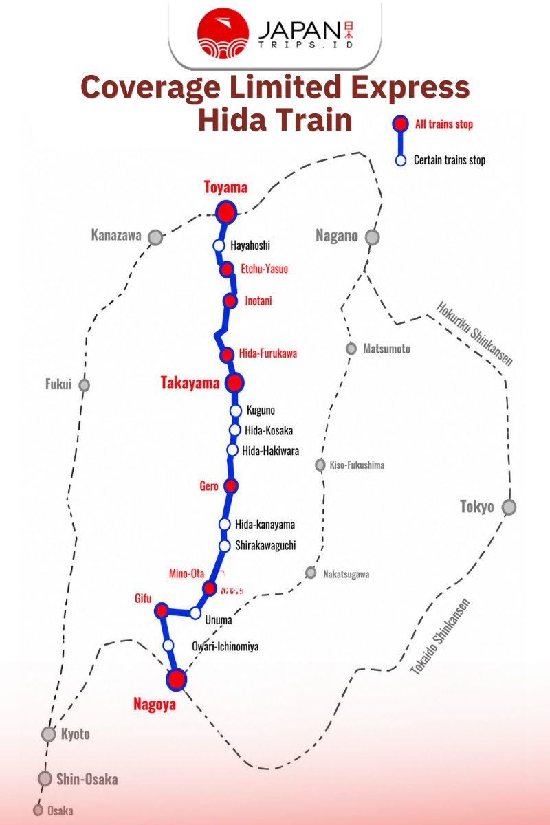 Limited Express Hida Train | Kereta Cepat Jepang
