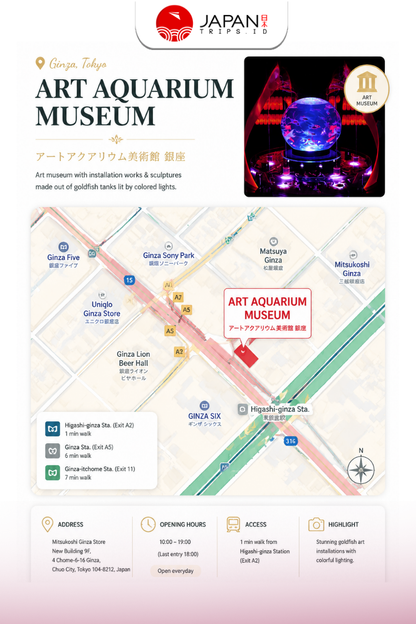Art Aquarium Museum Ginza