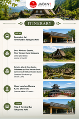 The World Heritage villages - Shirakawago & Gokayama Ainokura Tour