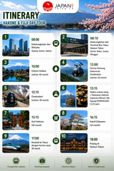 Mt. Fuji Hakone Day Tour with Gotemba, Lake Ashi Cruise & Owakudani