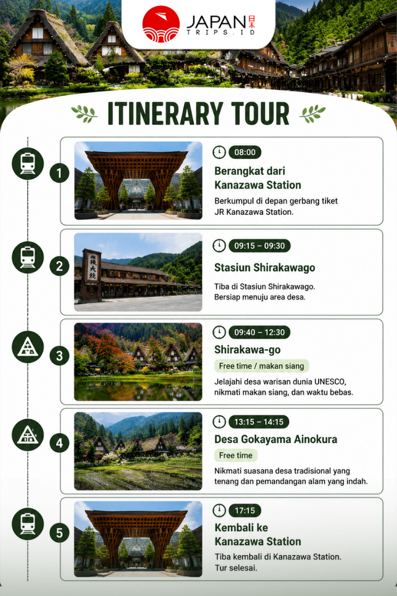 Shirakawago & Gokayama World Heritage Village Tour