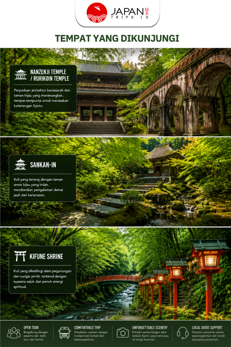 Kyoto Summer Escape: Kifune Shrine & River Dining Day Tour
