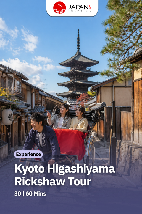 Kyoto Higashiyama Rickshaw Tour | Tur Becak Kyoto