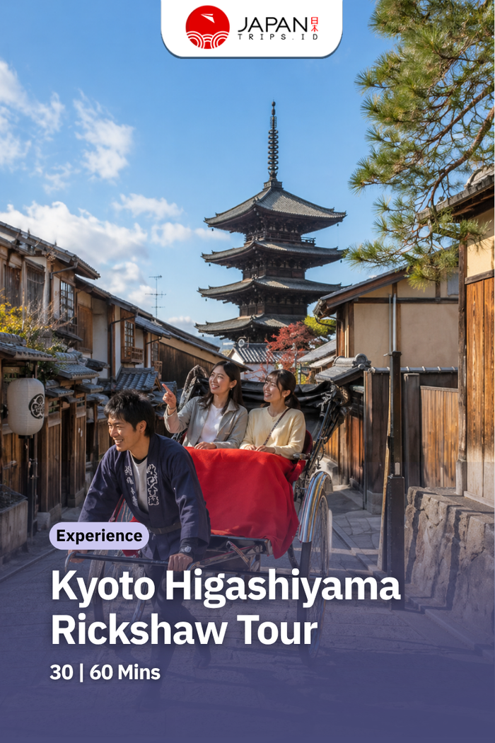 Kyoto Higashiyama Rickshaw Tour | Tur Becak Kyoto