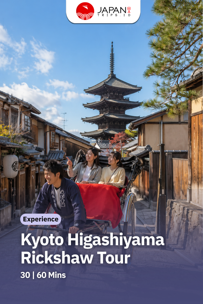 Kyoto Higashiyama Rickshaw Tour | Tur Becak Kyoto