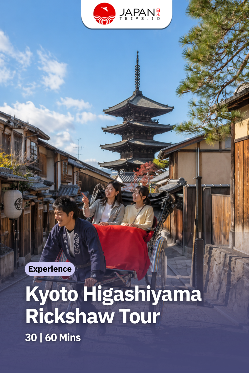 Kyoto Higashiyama Rickshaw Tour | Tur Becak Kyoto