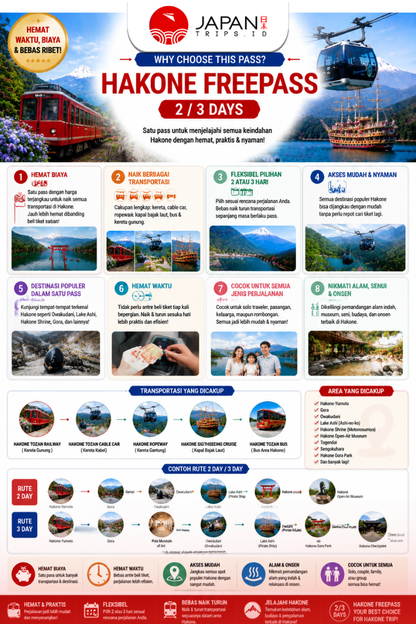Hakone Freepass 2/3 Days | Shinjuku Odawara Pass
