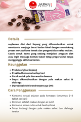 DHC New Slim 20 Hari (80 Tablet) Suplemen Diet & Metabolisme | Vitamin Jepang Asli