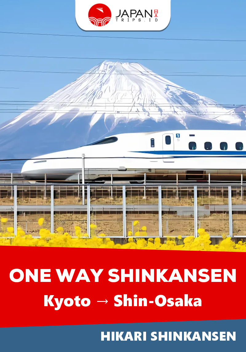 Shinkansen Hikari Kyoto to Shin-Osaka