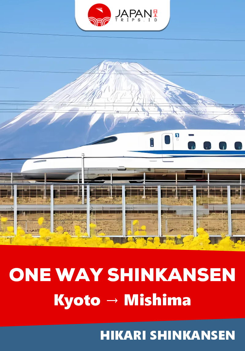 Shinkansen Hikari Kyoto to Mishima