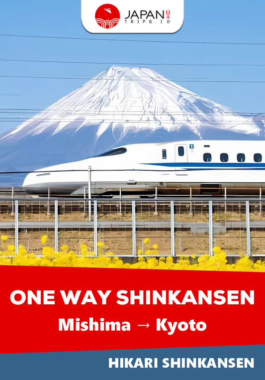 Shinkansen Hikari Mishima to Kyoto
