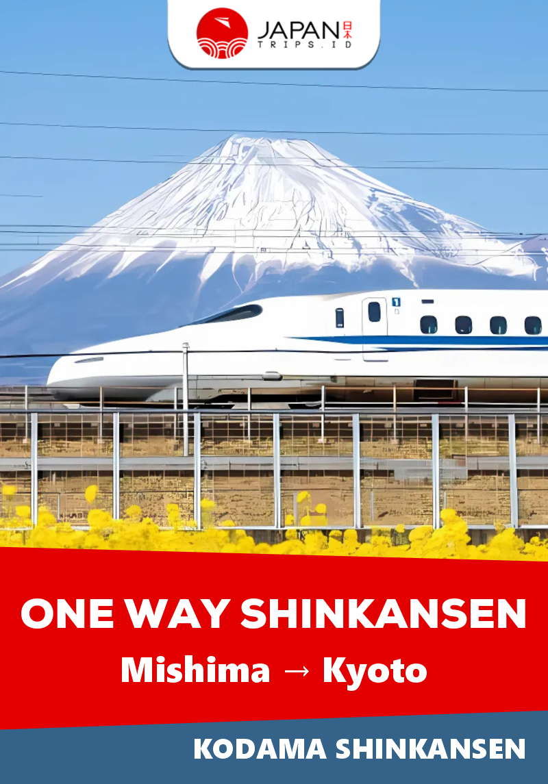 Shinkansen Kodama Mishima to Kyoto