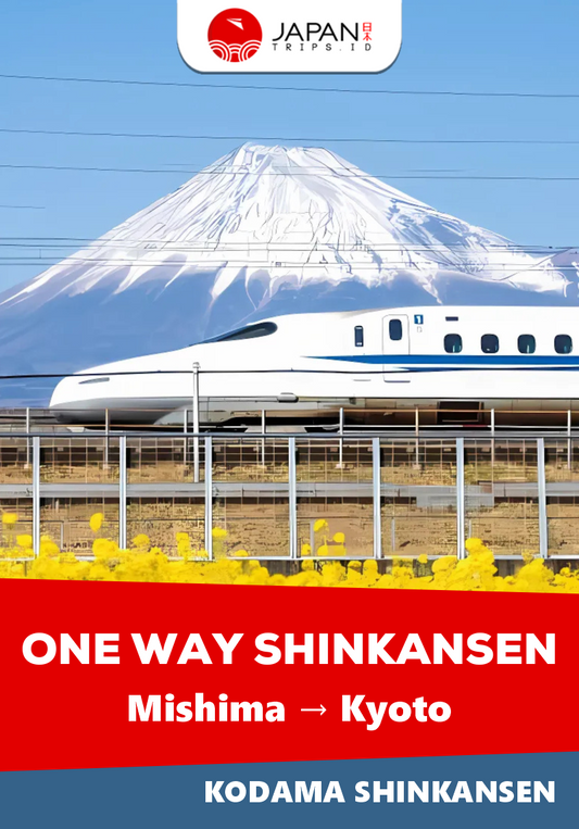 Shinkansen Kodama Mishima to Kyoto