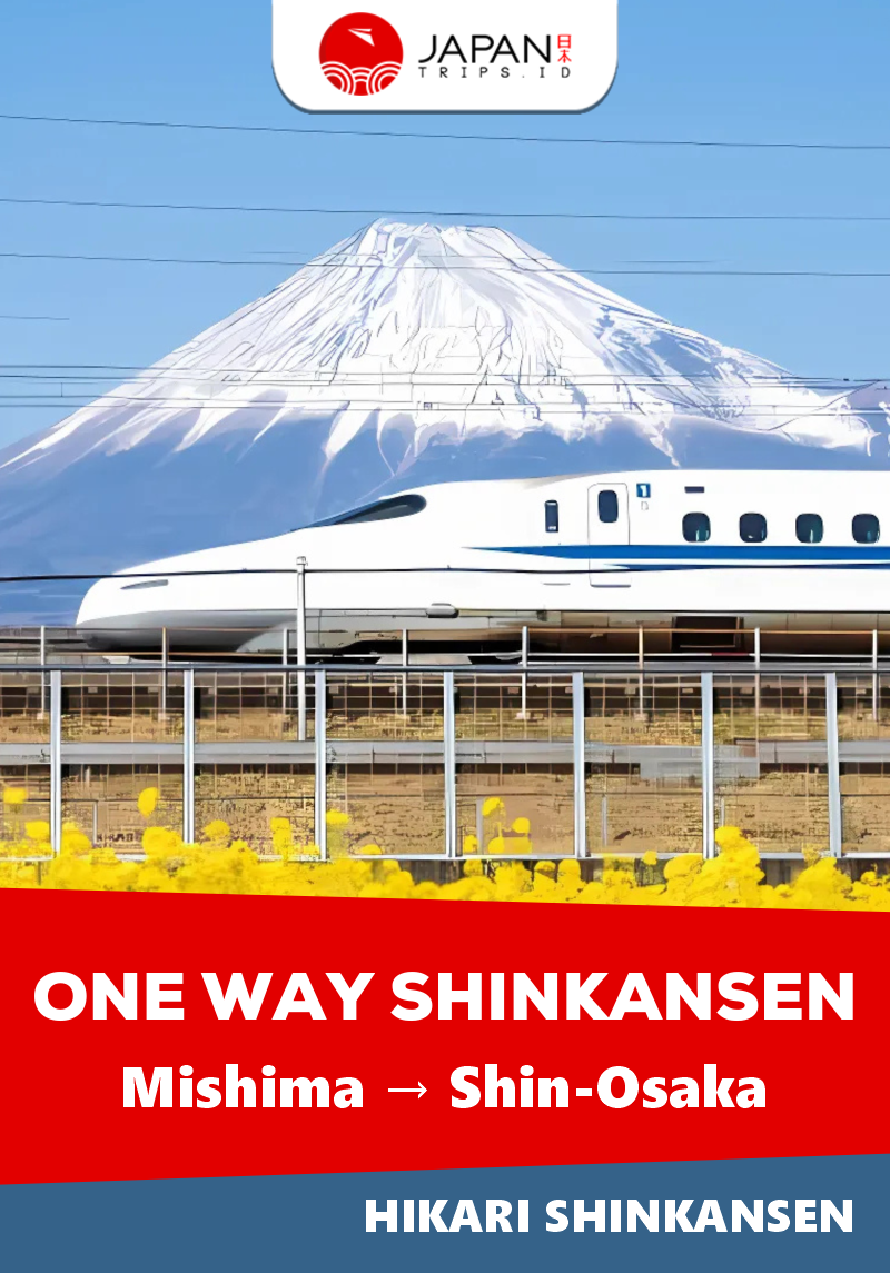 Shinkansen Hikari Mishima to Shin-Osaka