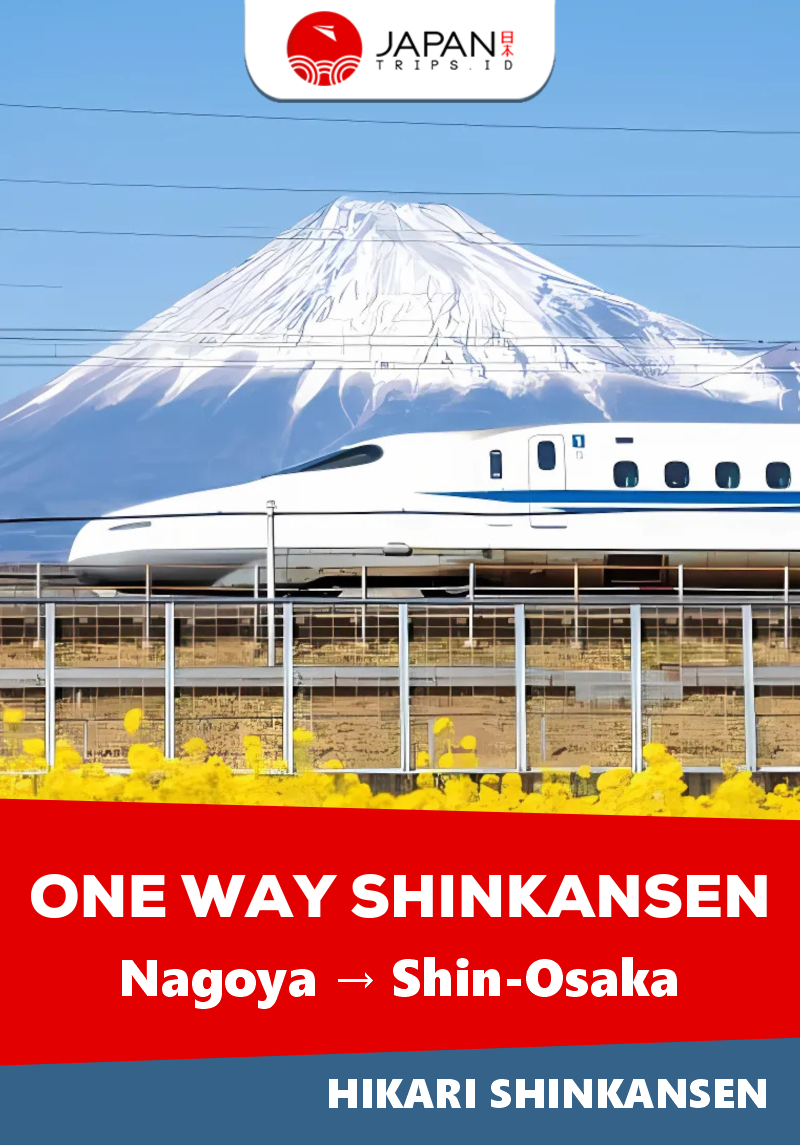 Shinkansen Hikari Nagoya to Shin-Osaka