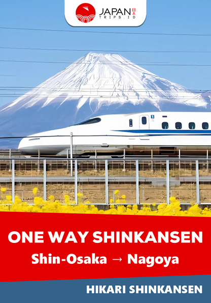 Shinkansen Hikari Shin-Osaka to Nagoya