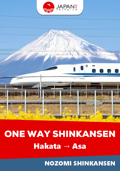 Shinkansen Nozomi Hakata to Asa