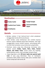 Kansai Mini Pass 3 Days | JR Osaka Nara Kyoto Kobe